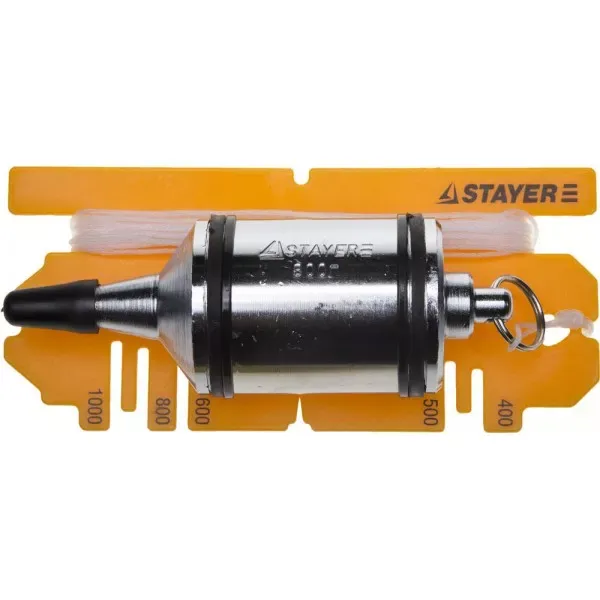 Отвес STAYER "PROFI" строительный со шнуром, с противоударными ободками, 800 г 06352-80 купить в Нижневартовске