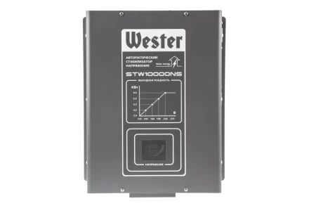 Стабилизатор напряжения WESTER STW10000NS купить в Нижневартовске