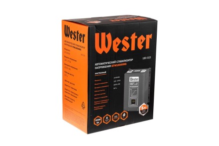 Стабилизатор напряжения WESTER STW10000NS купить в Нижневартовске