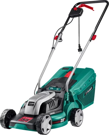 ЗУБР 1300 Вт, ш/с 33 см, сетевая газонокосилка (ГС-33-1310) купить в Нижневартовске