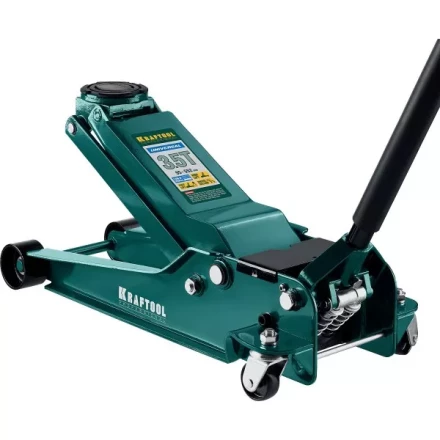 Домкрат гидравлический подкатной "Universal", 3,5т, 95-552 мм, KRAFTOOL 43454-3.5 43454-3.5 купить в Нижневартовске