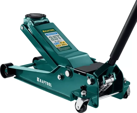 Домкрат гидравлический подкатной "Universal", 3,5т, 95-552 мм, KRAFTOOL 43454-3.5 43454-3.5 купить в Нижневартовске