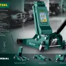 Домкрат гидравлический подкатной "Universal", 3,5т, 95-552 мм, KRAFTOOL 43454-3.5 43454-3.5 купить в Нижневартовске