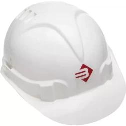 Каска защитная ЗУБР "ЭКСПЕРТ" храповый механизм регулировки размера, белая 11094-2