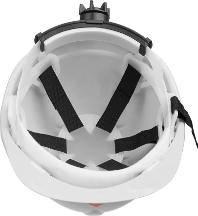 Каска защитная ЗУБР "ЭКСПЕРТ" храповый механизм регулировки размера, белая 11094-2 купить в Нижневартовске