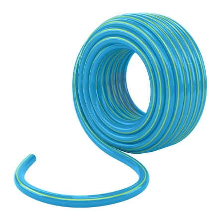 Шланг поливочный армированный Palisad 3 слойный ТЭП 1/2'', 35 м, лазурный 67107 купить в Нижневартовске
