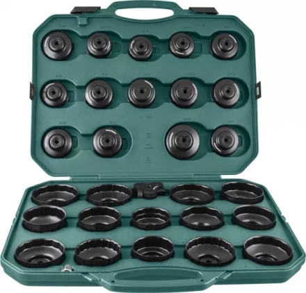 Комплект чашек для съема масляных фильтров 65-120мм  30 предметов  AI050004A Jonnesway 47556 купить в Нижневартовске