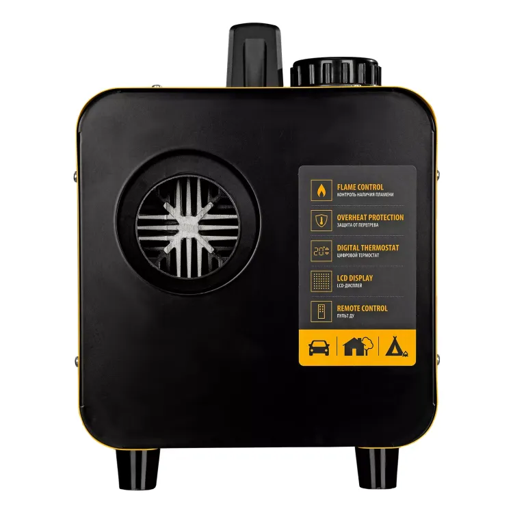 Дизельная тепловая портативная пушка Denzel Flame-5 96495, 5кВт, 300м3/ч, непр.наг., циф. терм. купить в Нижневартовске