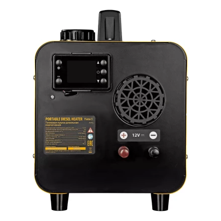Дизельная тепловая портативная пушка Denzel Flame-5 96495, 5кВт, 300м3/ч, непр.наг., циф. терм. купить в Нижневартовске