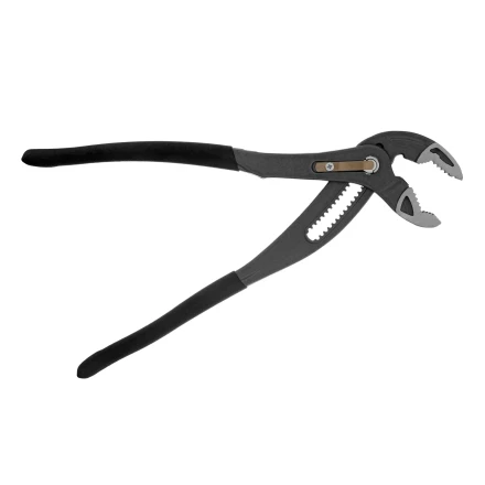 Клещи переставные Denzel 17907, кнопочный механизм, обливные рукоятки, 300 мм купить в Нижневартовске