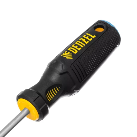 Отвертка, SL6x150 мм, S2, 3к рукоятка Denzel 121997 купить в Нижневартовске