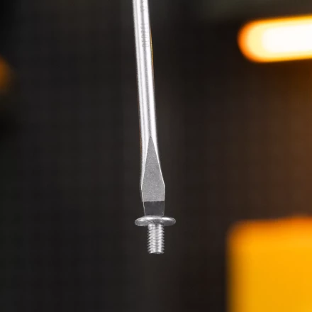 Отвертка, SL6x150 мм, S2, 3к рукоятка Denzel 121997 купить в Нижневартовске