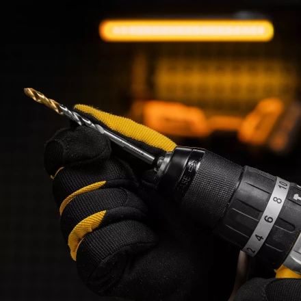 Сверло спиральное по металлу Denzel 6 x 93 мм, Р6М5, Golden Tip, 718235 купить в Нижневартовске