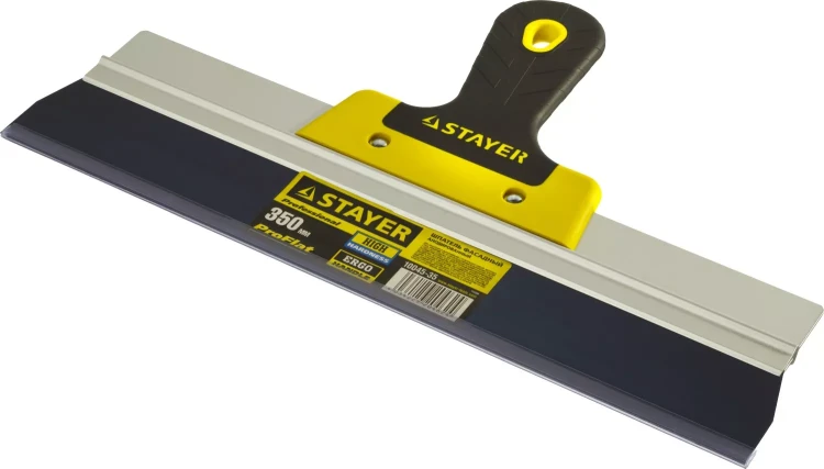 Шпатель STAYER "PROFESSIONAL" ФАСАДНЫЙ, анодированный, 2к ручка, 350мм 10045-35 купить в Нижневартовске
