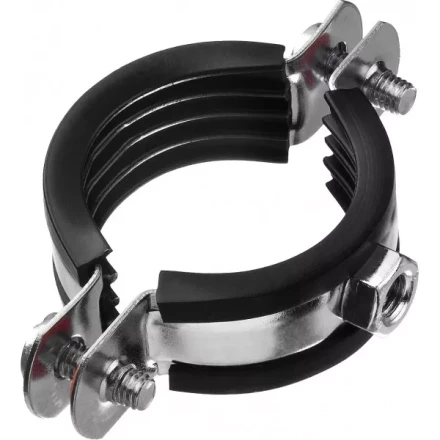 Хомут трубный с гайкой, оцинкованный, 1 1/4", 8шт, ЗУБР Мастер 37850-40-45 37850-40-45 купить в Нижневартовске