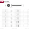 Винт DIN 965, M6 x 20 мм, 9 шт, кл. пр. 4.8, оцинкованный, ЗУБР 303116-06-020 купить в Нижневартовске