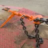 Стяжки цепные для крепления грузов с крюками  р-н 8 тонн L=5 метра купить в Нижневартовске