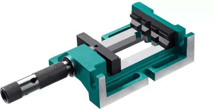 Тиски KRAFTOOL станочные трехсторонние 32716-100 купить в Нижневартовске