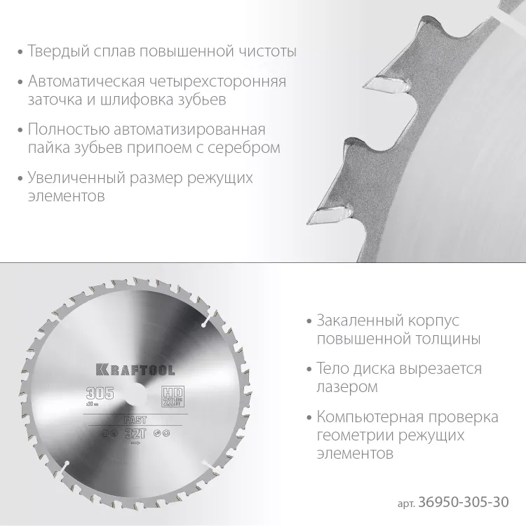 Диск пильный FAST, повышенный ресурс 36950-305-30 купить в Нижневартовске