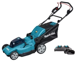 Аккумуляторная газонокосилка 48см, 2х18V Makita DLM480CT2 ( 2* АКБ 5Ач, ЗУ )