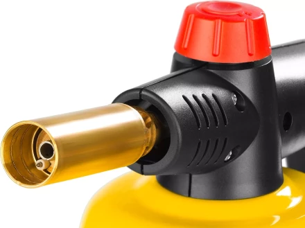 Паяльная лампа газовая STAYER "MASTER", на баллон, с пьезоподжигом, регулировка пламени, 1850С 55590 купить в Нижневартовске