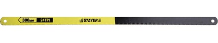 Полотно STAYER &quot;STANDARD&quot; для ножовки по металлу, 24TPI(1мм), 300мм, 2шт 1588-S2_z01 купить в Нижневартовске