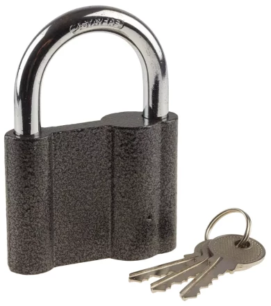 Замок STAYER "MASTER" навесной, металлический корпус, с закаленной дужкой, в коробке, 70мм 37145-70 купить в Нижневартовске