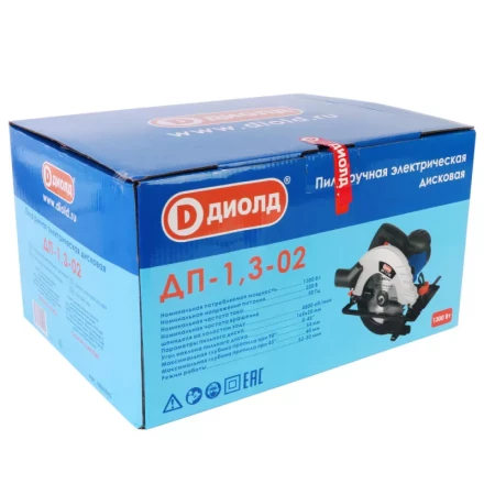Дисковая пила Диолд ДП-1,3-02 купить в Нижневартовске