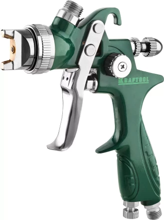 Краскопульт пневматический KRAFTOOL AirKraft, HVLP, c верхним бачком, 1,4мм 06522-1.4 купить в Нижневартовске