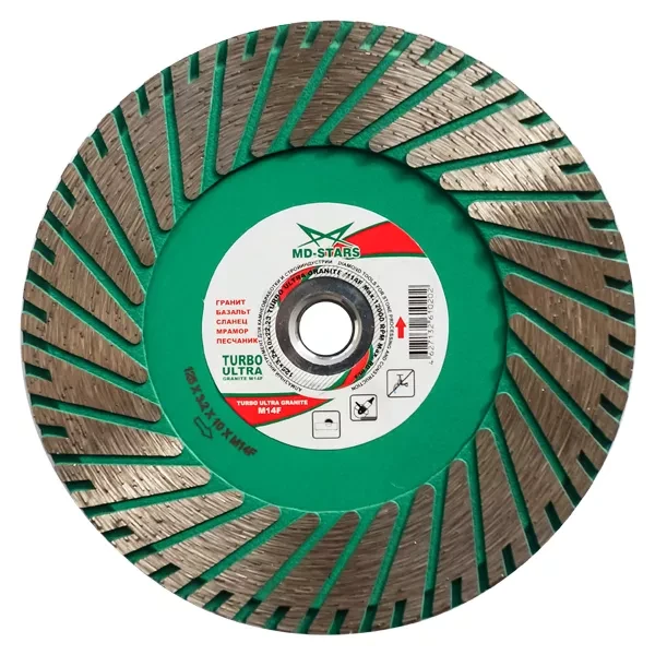 Диск алмазный TURBO ULTRA GRANITE M14F SKYWER 125*3,0*10*22,23 mm купить в Нижневартовске