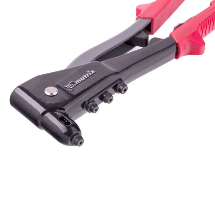 Заклепочник литой 260 мм с набором заклепок заклепки 2,4-3,2-4,0-4,8 мм Matrix 40552 купить в Нижневартовске