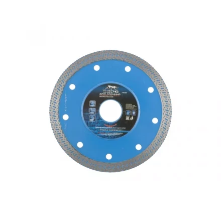 Диск алмазный cплошной 125 х 22,2 мм тонкий мокрое резание БАРС 73092 купить в Нижневартовске
