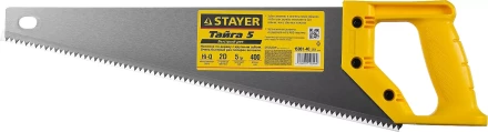 Ножовка ударопрочная (пила) STAYER ТАЙГА-5 400 мм, 5 TPI, быстрый рез поперек волокон, для крупных и средних заготовок 15061-40_z01 купить в Нижневартовске