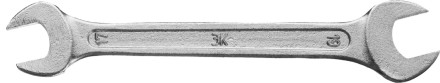 Ключ рожковый гаечный ЗУБР &quot;СТАНДАРТ&quot;, оцинкованный, 17х19мм 27115-17-19 купить в Нижневартовске