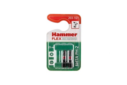 Бита HAMMER PH2 25мм (2шт) купить в Нижневартовске