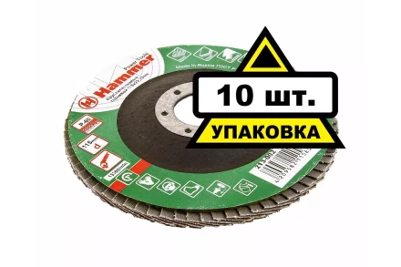 Круг Лепестковый Торцевой (КЛТ) HAMMER КЛТ 1 Ф115х22 Р60 213-002 купить в Нижневартовске
