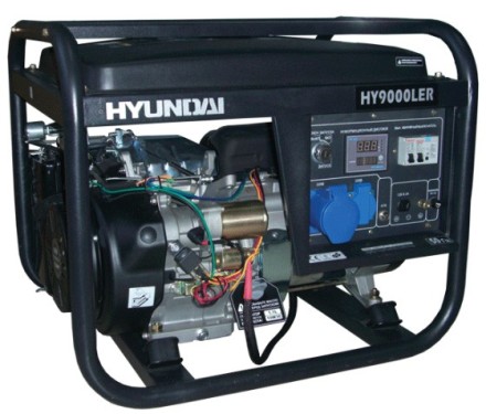 Бензогенератор Hyundai HY 9000LER купить в Нижневартовске