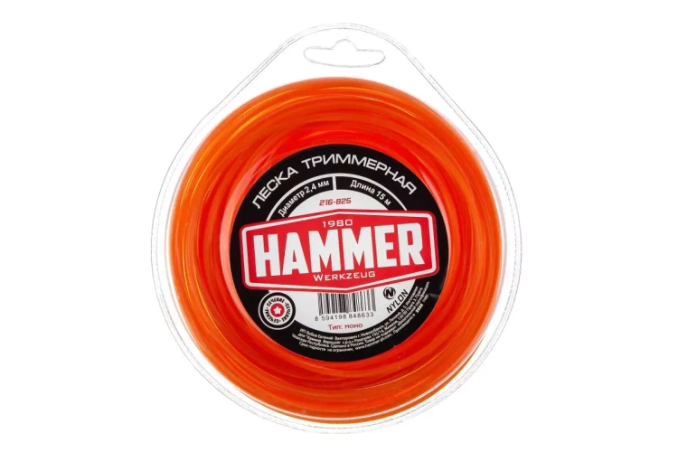 Леска для триммеров HAMMER 216-825 купить в Нижневартовске