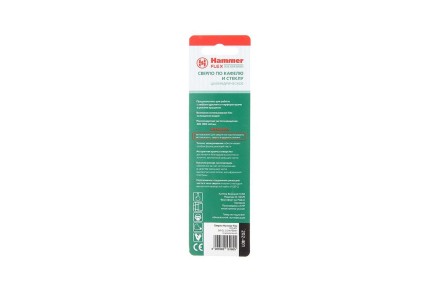 Сверло по плитке HAMMER Ф3х60мм (DR GL 3,0мм*60мм) купить в Нижневартовске