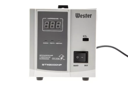 Стабилизатор напряжения WESTER STW2000NP купить в Нижневартовске