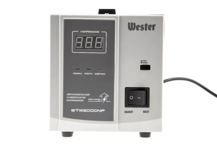 Стабилизатор напряжения WESTER STW2000NP купить в Нижневартовске