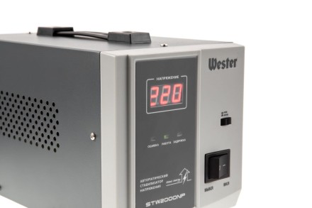 Стабилизатор напряжения WESTER STW2000NP купить в Нижневартовске