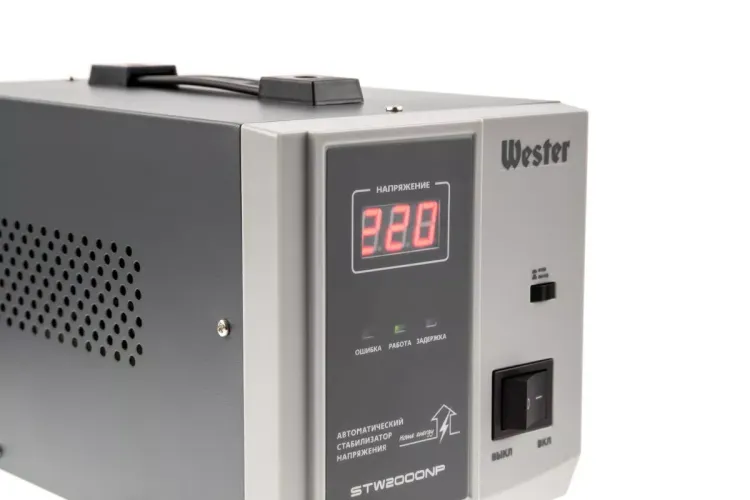 Стабилизатор напряжения WESTER STW2000NP купить в Нижневартовске