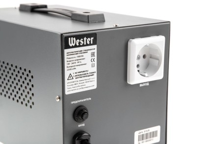 Стабилизатор напряжения WESTER STW2000NP купить в Нижневартовске