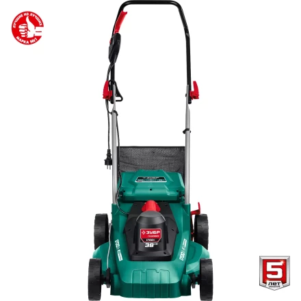 ЗУБР 1700 Вт, ш/с 38 см, сетевая газонокосилка (ГСЦ-38-1700) купить в Нижневартовске