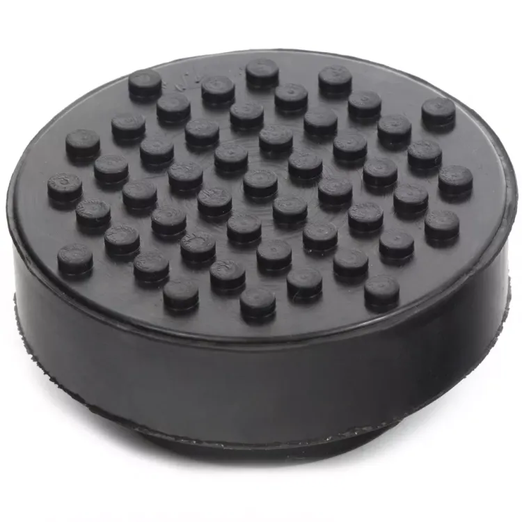 Резиновая опора для подкатного домкрата универсальная D=72 mm d=50 H=35 mm MATRIX 50911 купить в Нижневартовске