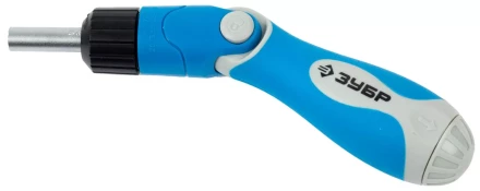 Набор ЗУБР Отвертка "ЭКСПЕРТ" реверсивно-рычажная, SL 3, 4, 5, 6, 7мм, PH№ 0, 1, 2, 3, PZ№ 1, 2, 3, чехол, 14 пред. 25284-H14 купить в Нижневартовске