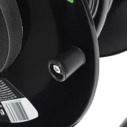 Удлинитель силовой 30 м, 16А, тип УХз16, ПВС 3 x 2.5 мм, на стальной катушке, 4 розетки Сибртех 95873 купить в Нижневартовске