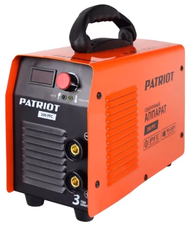 Сварочный инверторный аппарат 200 PFC PATRIOT купить в Нижневартовске