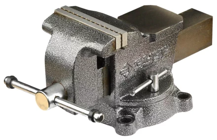 Тиски ЗУБР "МАСТЕР" слесарные поворотные, 125мм 3258-125 купить в Нижневартовске